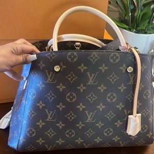 Authentic LV Montaigne MM in excellent condition